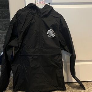 White Claw half zip jacket with pocket. Size XL